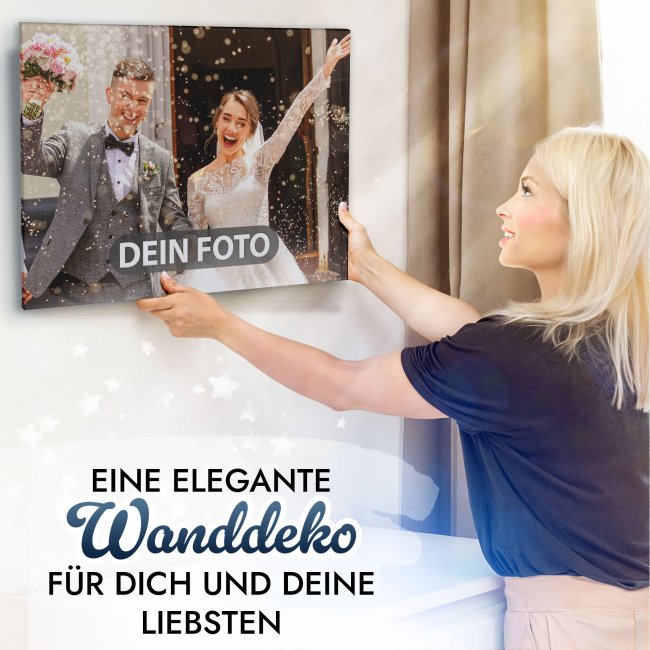 Foto-Leinwand selbst gestalten - Querformat