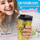 To Go Edelstahlbecher Glitzer - Lieblings-Erzieherin -...