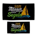 Handtuch f&uuml;r Sportler - Segeln - in zwei...