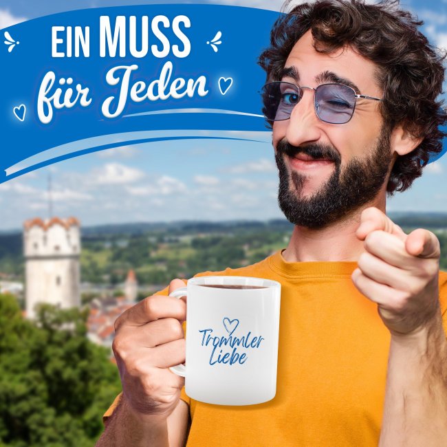 Tasse - Trommler Liebe