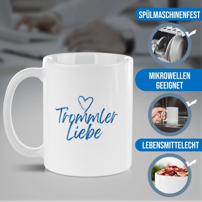 Tasse - Trommler Liebe