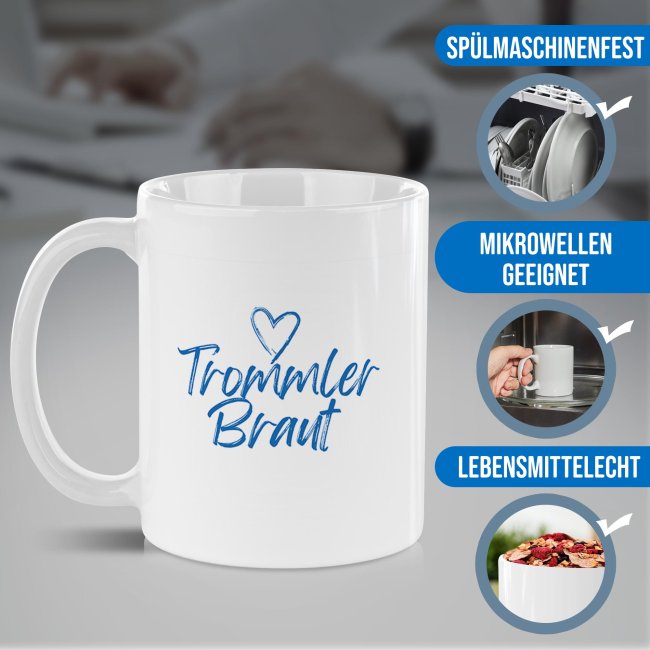 Tasse - Trommler Braut