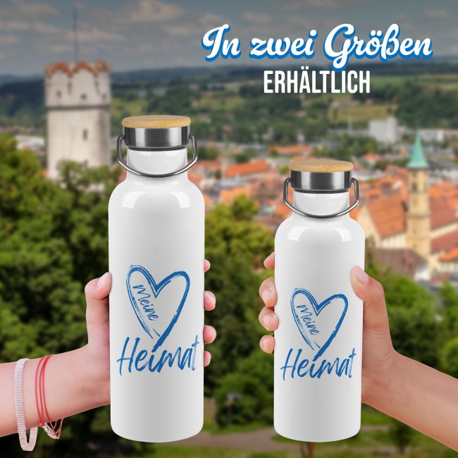 Trinkflasche - Meine Heimat - 500 ml und 750 ml