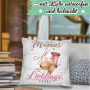 Kissen - Bonusmamas Lieblingsplatz - N&auml;hen - in 7...