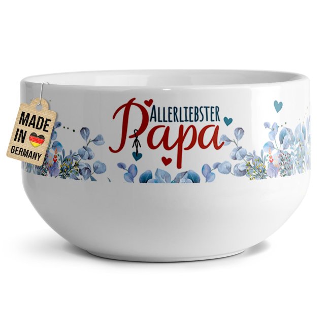 M&uuml;slischale - Allerliebster Papa - 500 ml