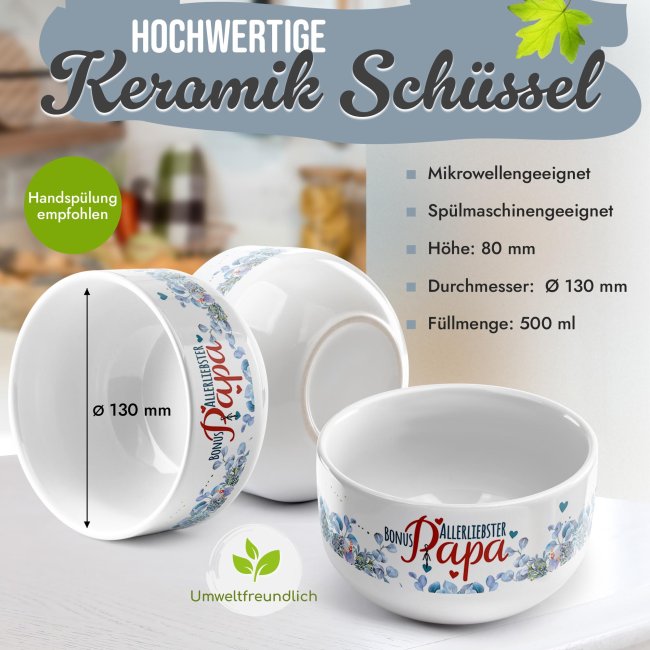 M&uuml;slischale - Allerliebster Bonuspapa - 500 ml