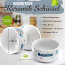 M&uuml;slischale - Erste Wohnung - mit Name - 500 ml