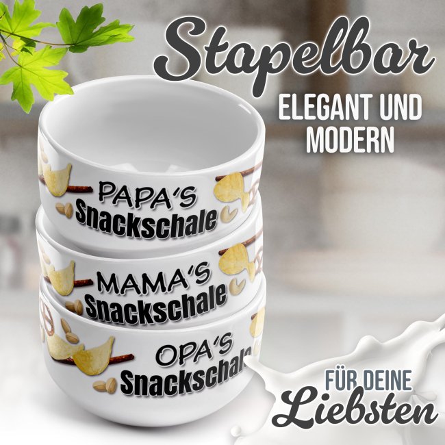 M&uuml;slischale - Papas Snackschale salzig - 500 ml