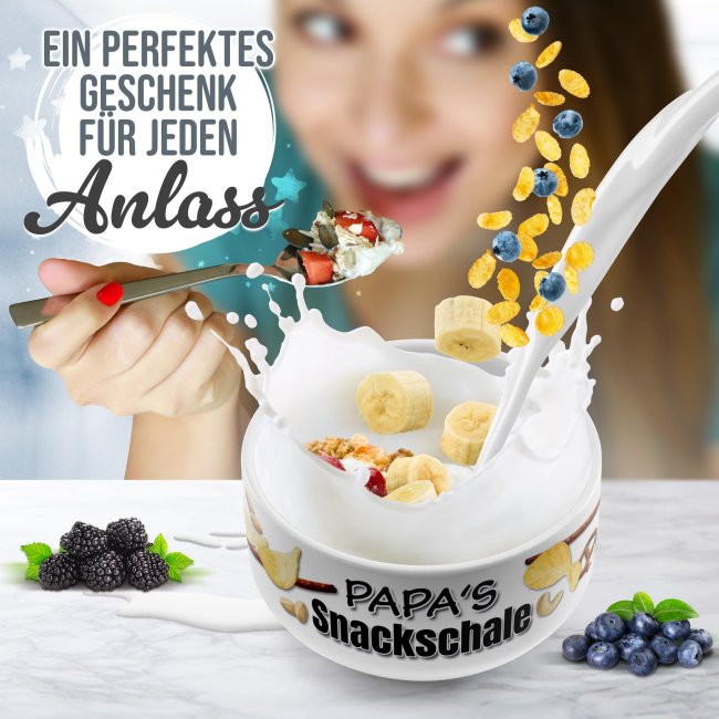 M&uuml;slischale - Papas Snackschale salzig - 500 ml