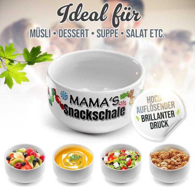 M&uuml;slischale - Mamas Snackschale s&uuml;&szlig; - 500 ml