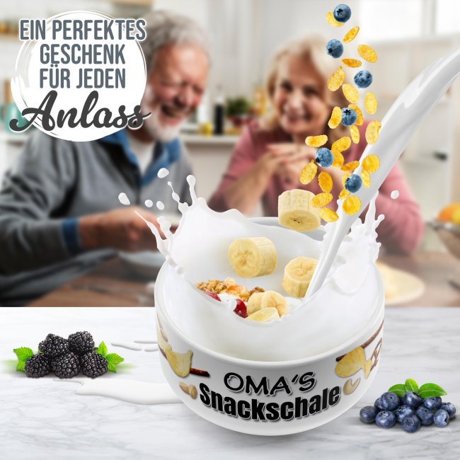 M&uuml;slischale - Omas Snackschale salzig - 500 ml