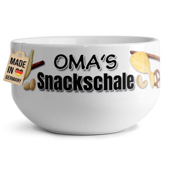 M&uuml;slischale - Omas Snackschale salzig - 500 ml