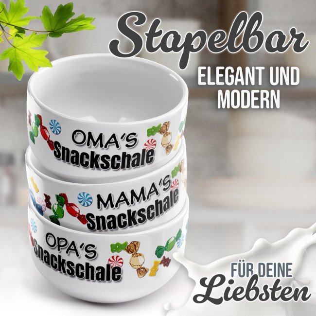 M&uuml;slischale - Omas Snackschale s&uuml;&szlig; - 500 ml