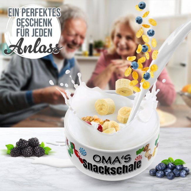 M&uuml;slischale - Omas Snackschale s&uuml;&szlig; - 500 ml