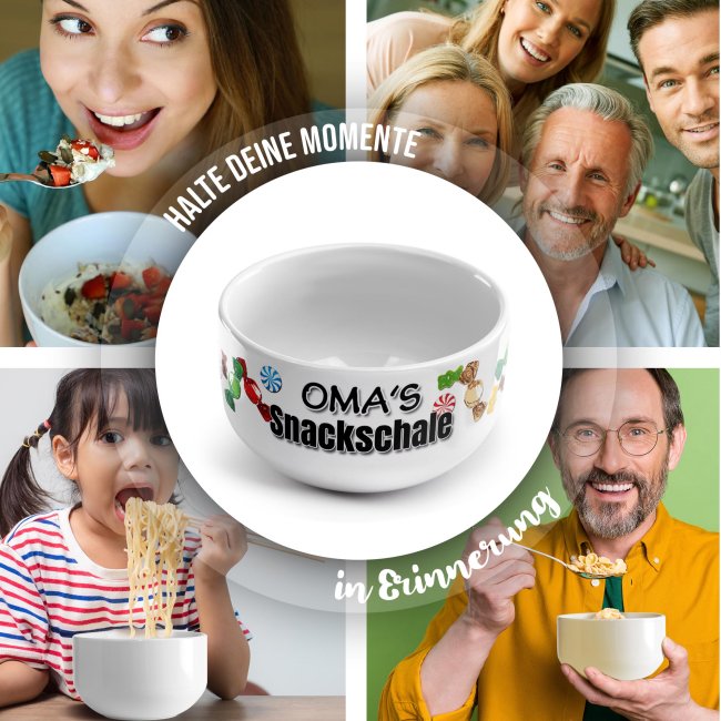 M&uuml;slischale - Omas Snackschale s&uuml;&szlig; - 500 ml