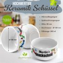 M&uuml;slischale - Snackschale s&uuml;&szlig; - mit Name...