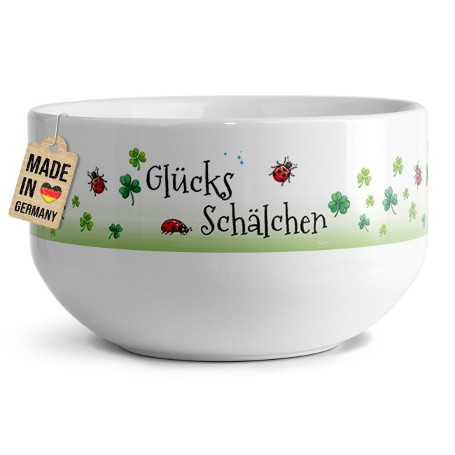 M&uuml;slischale - Gl&uuml;ckssch&auml;lchen - 500 ml