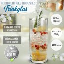 Graviertes Longdrinkglas - Lieber Long-drink als schnell...