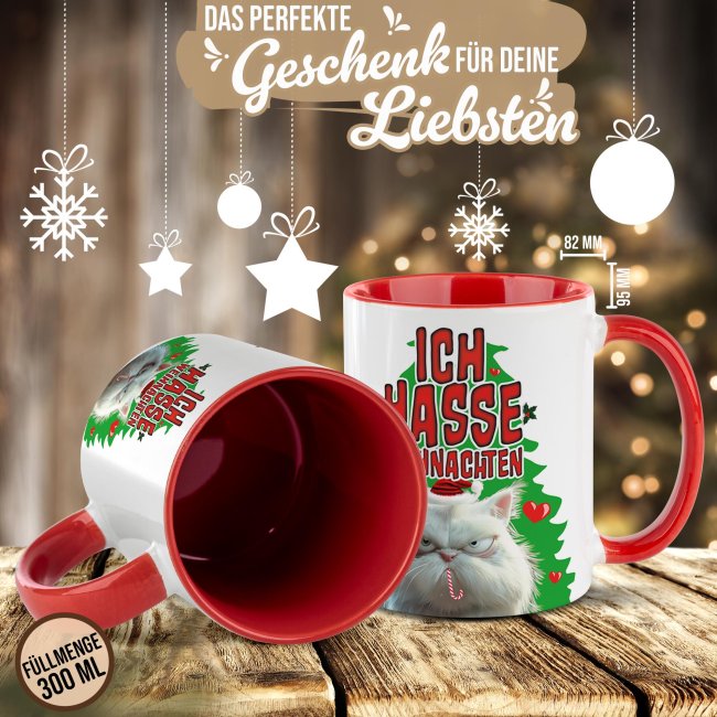 Weihnachtstasse - Ich hasse Weihnachten