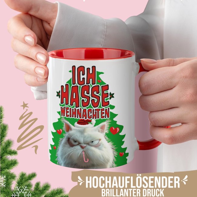 Weihnachtstasse - Ich hasse Weihnachten