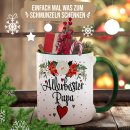 Weihnachtstasse f&uuml;r Papa - in 4 Farben