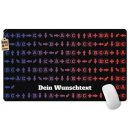 Gaming-Mousepad - Combo-Design - mit Text personalisieren...