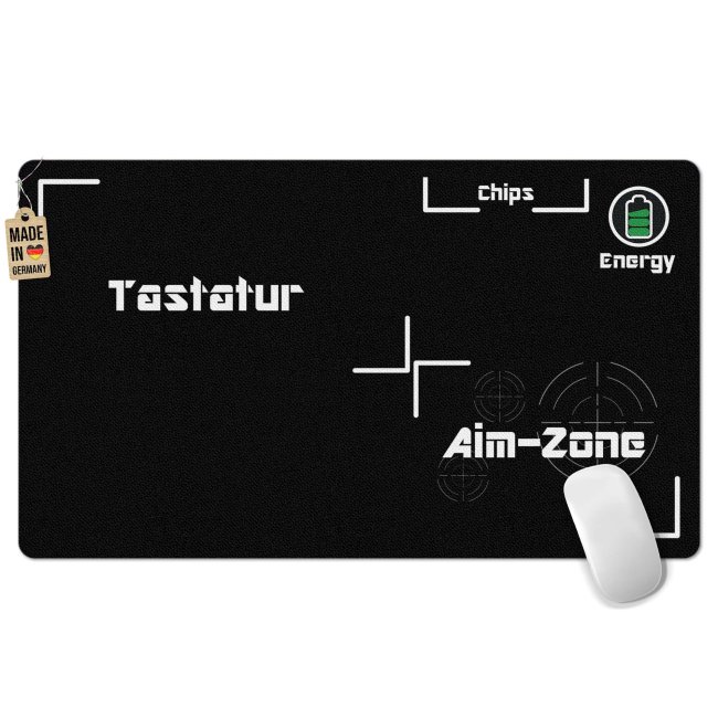 Gaming-Mousepad f&uuml;r Zocker - Organizer - 4 Gr&ouml;&szlig;en