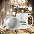 Weihnachtstasse f&uuml;r Gro&szlig;eltern - Lebkuchen-...