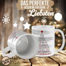 Weihnachtstasse Tannenbaum - in 5 Farben