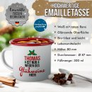 Emailletasse f&uuml;r Gl&uuml;hwein - Ist nur wegen des...