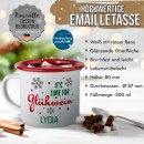 Emailletasse f&uuml;r Gl&uuml;hwein - Its time for...