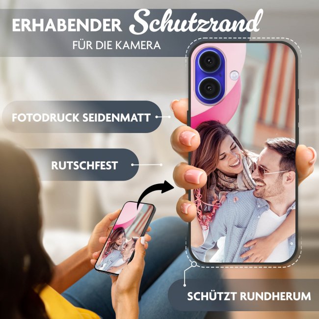 Bedruckte Handyh&uuml;lle f&uuml;r iPhone 16