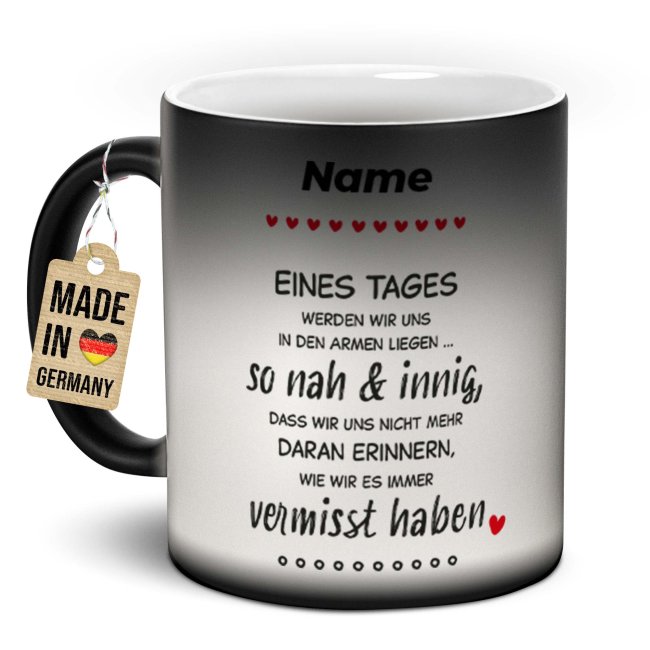 Magic Mug Zaubertasse mit Name - Eines Tages - 300 ml