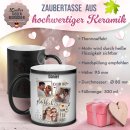 Magic Mug Zaubertasse mit Name &amp; Fotos -...