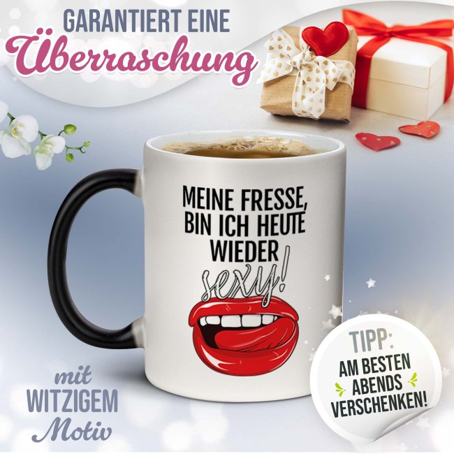 Magic Mug Zaubertasse - Meine Fresse, bin ich heue wieder sexy - 300 ml