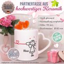 Personalisierte Partner-Tassen mit Name -...