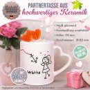 Personalisierte Partner-Tassen mit Name -...