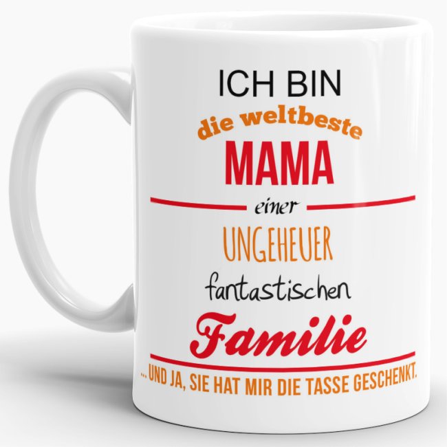 Tasse Weltbeste Mama