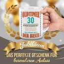 Personalisierte Tasse zum Firmenjubil&auml;um - Oldtimer...