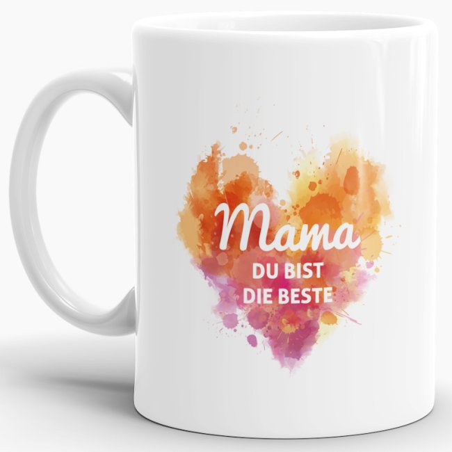 Tasse Du bist die Beste Mama