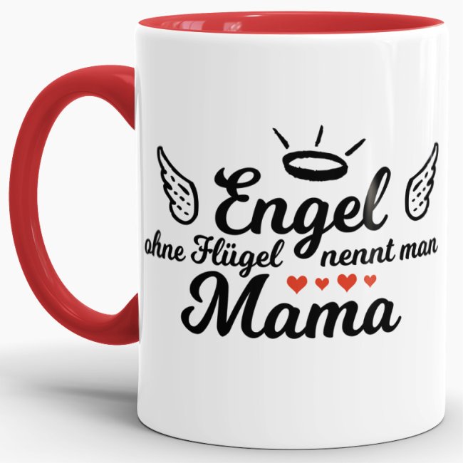 Tasse Engel ohne Fl&uuml;gel nennt man Mama