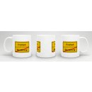 Tasse - Ortsschilder Beziehung -&gt; Freiheit